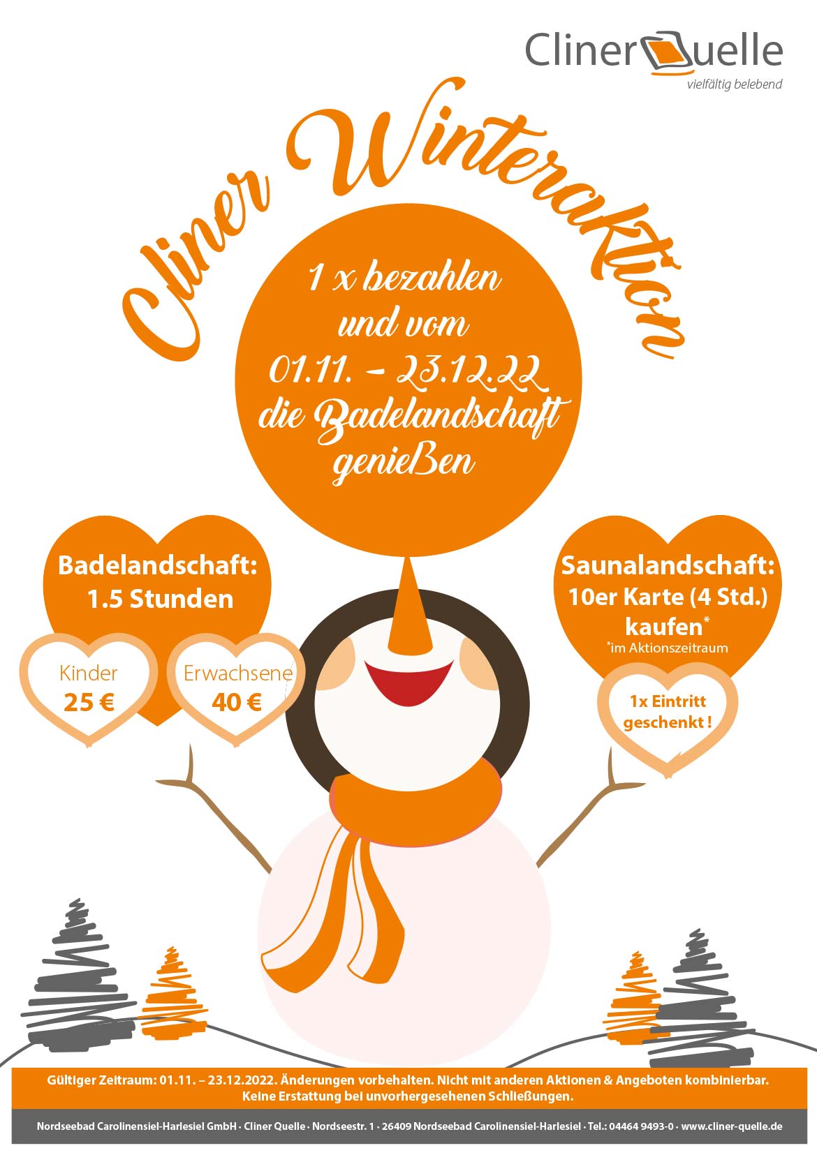 Cliner Winteraktion