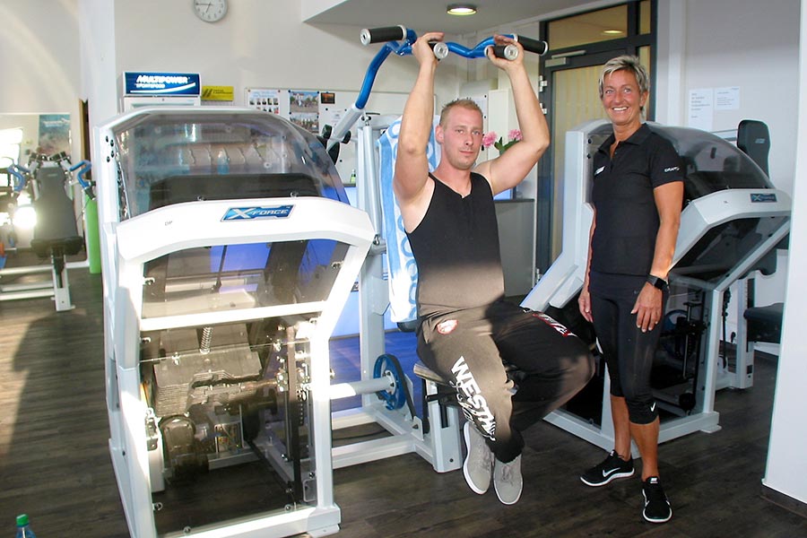 X-Force Sports Club in der Cliner Quelle Carolinensiel