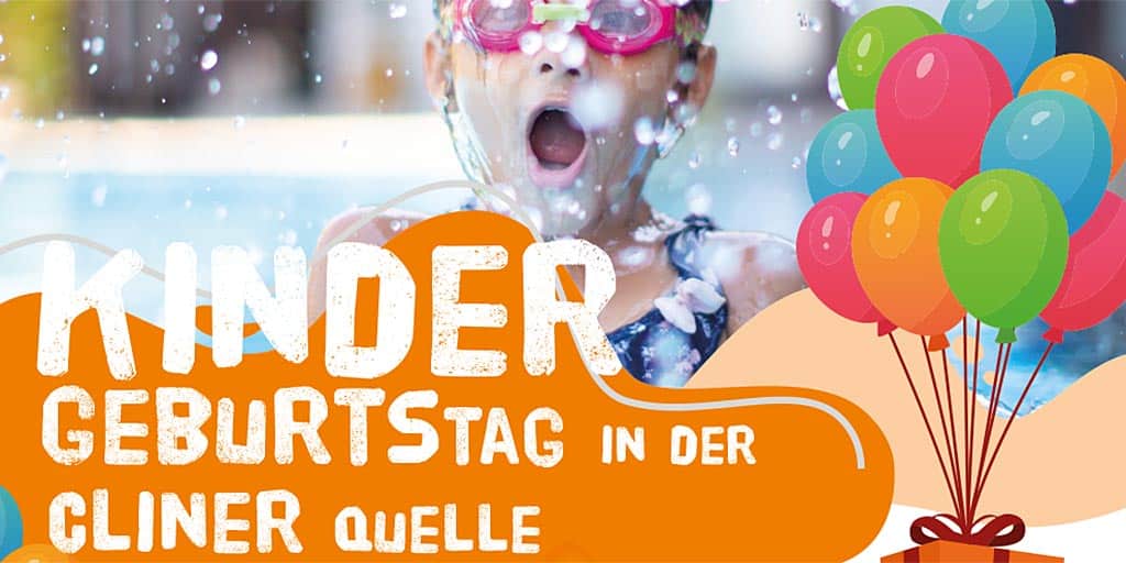 Kindergeburtstag in der Cliner Quelle feiern