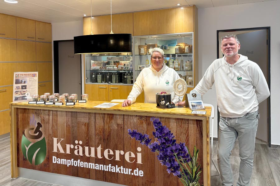 Die Kräuterei Nordsee in der Cliner Quelle