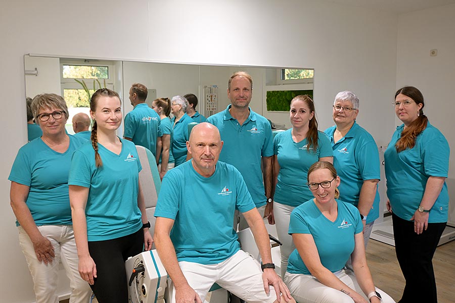 Ihr Physiotherapie-Team in der Cliner Quelle